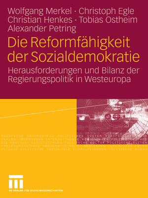 cover image of Die Reformfähigkeit der Sozialdemokratie